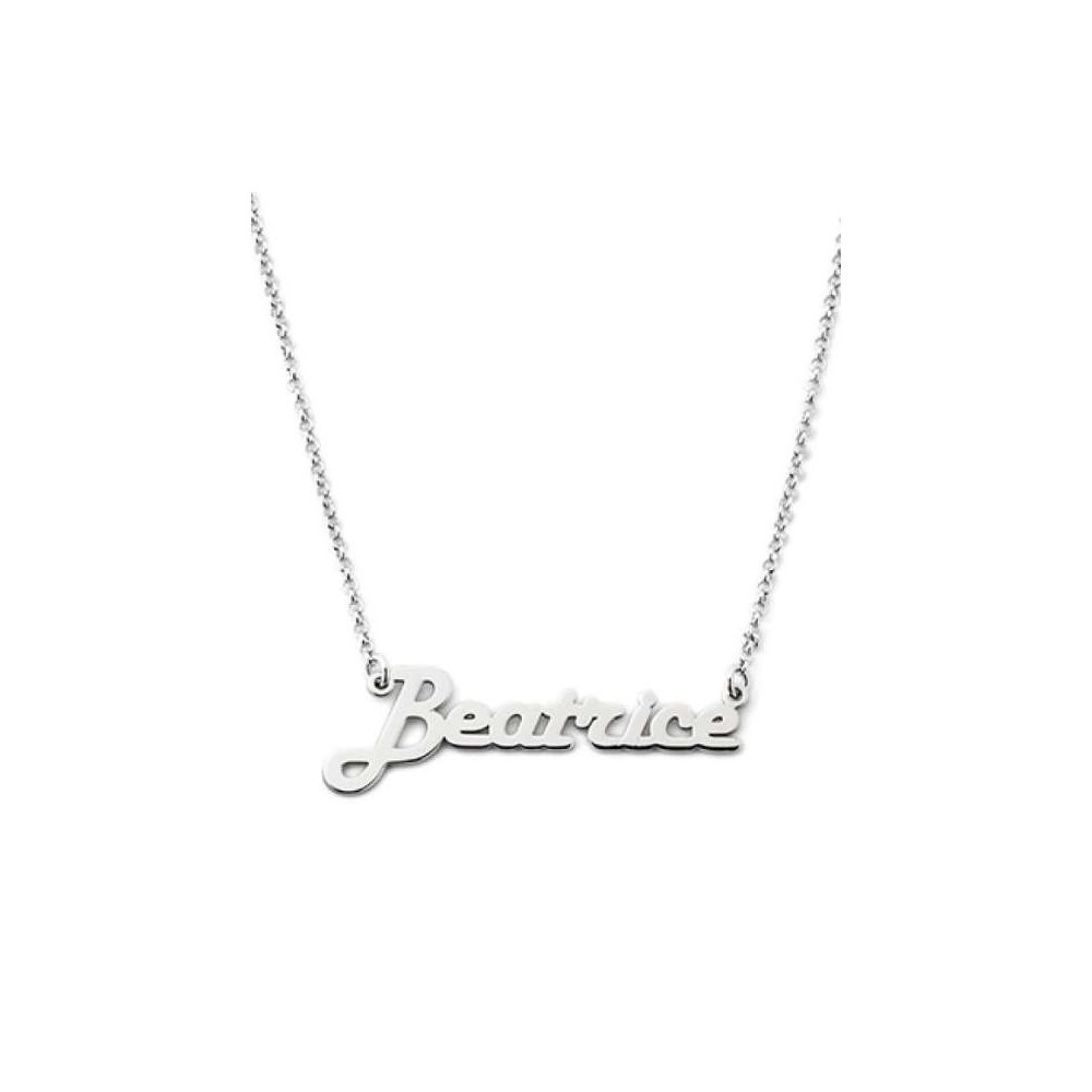 Collana con nome in argento 925 personalizzato