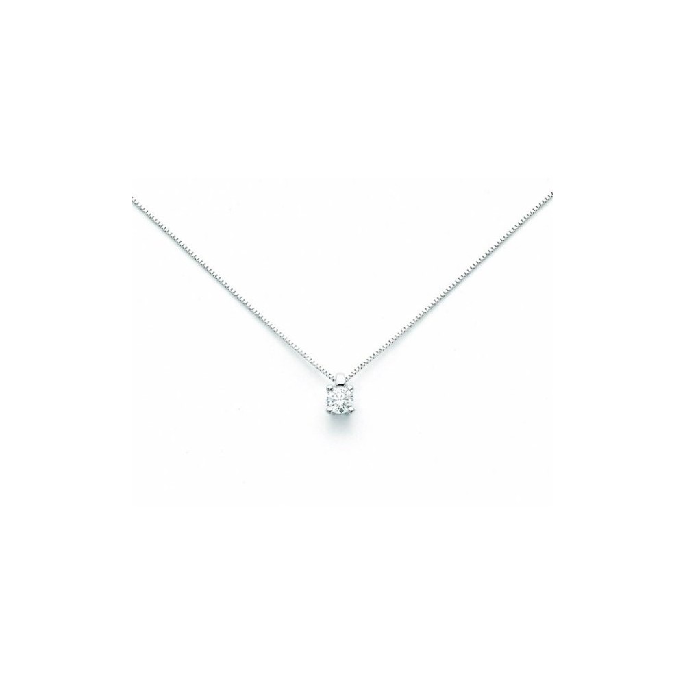 Collana ciondolo punto luce in argento 925