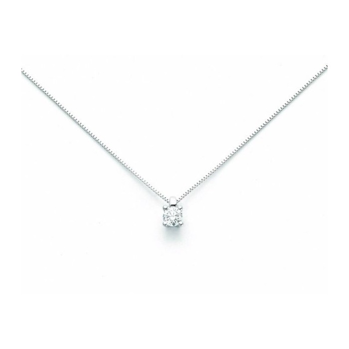 Collana ciondolo punto luce in argento 925