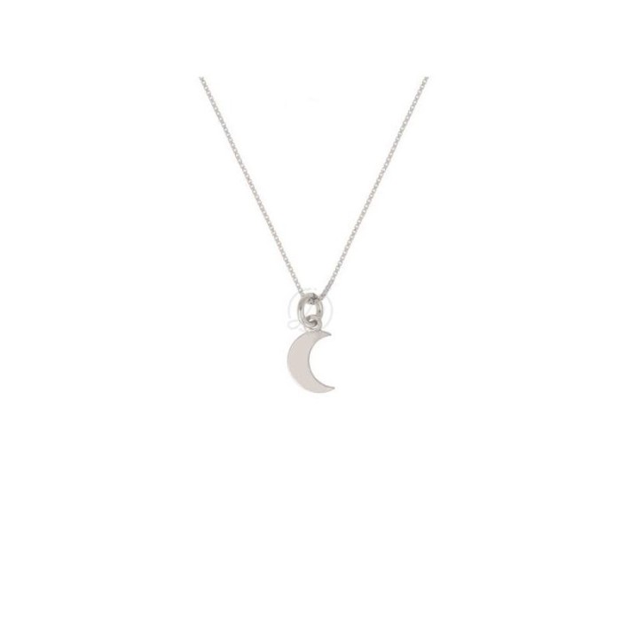 Collana con ciondolo luna in argento 925