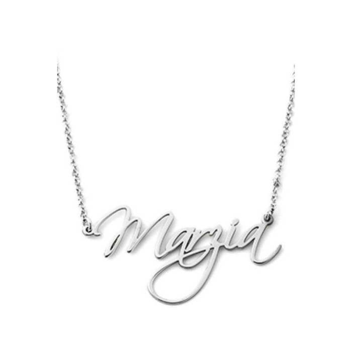 Collana con nome in argento 925