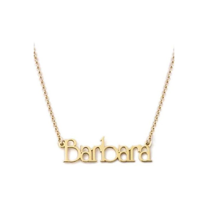 Collana con nome personalizzato in argento