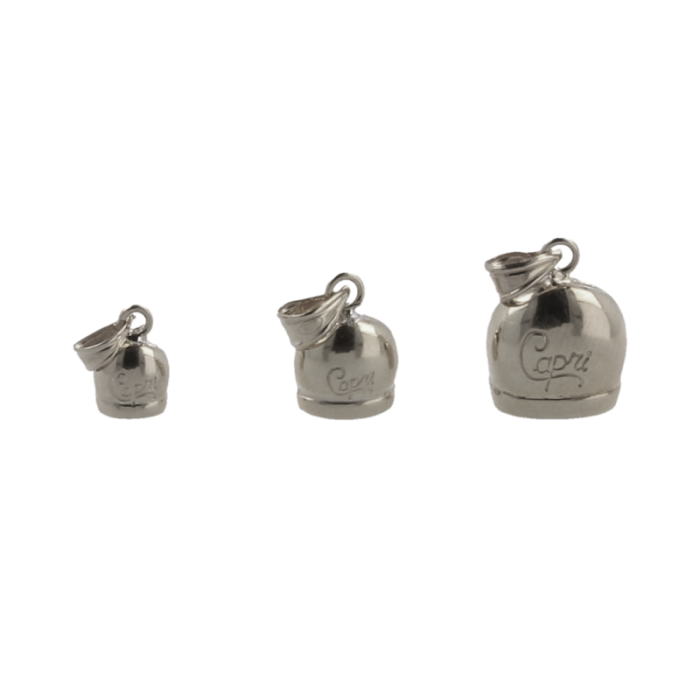 Collana con campanella Capri in argento 925%