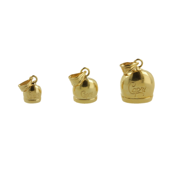 Collana con campanella Capri in argento 925%