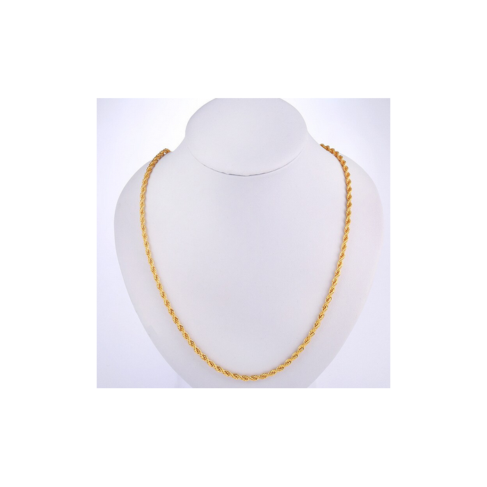 Collana funetta in acciaio inox