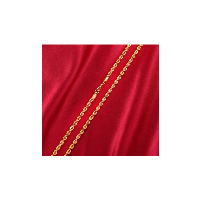 Collana funetta in acciaio inox