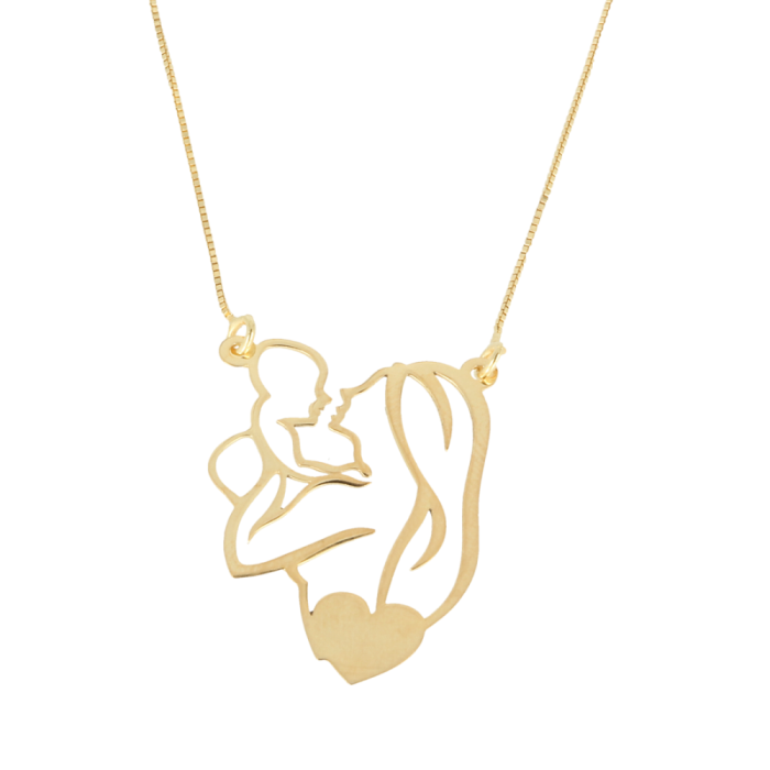 Collana Maternità Traforata in Argento | Donipreziosi.com