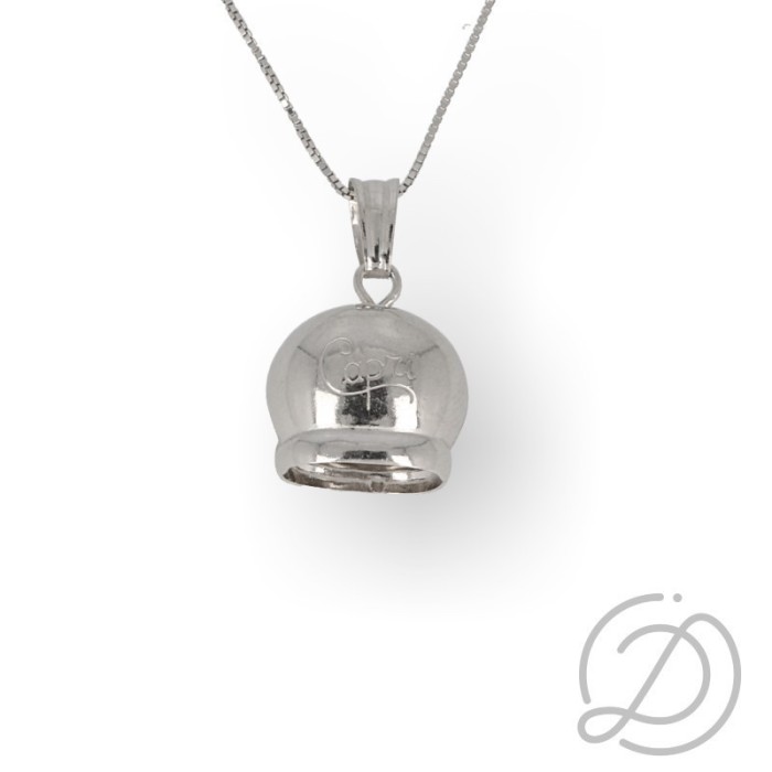 Collana con campanella Capri in argento 925%