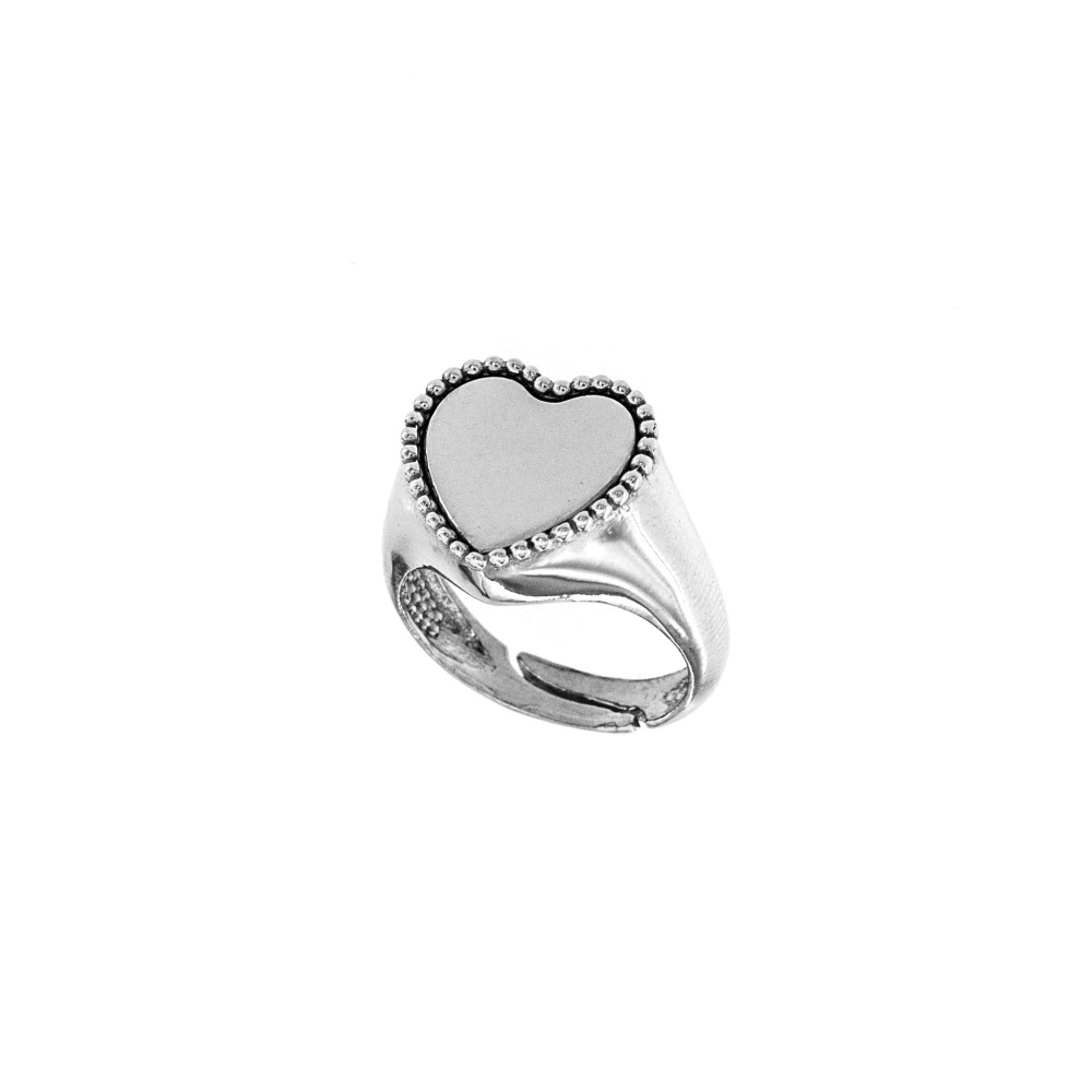Anello Chevalier in argento da donna a cuore | Donipreziosi.com