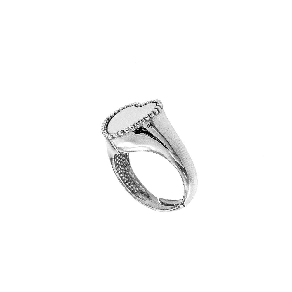 Anello Chevalier in argento da donna a cuore | Donipreziosi.com