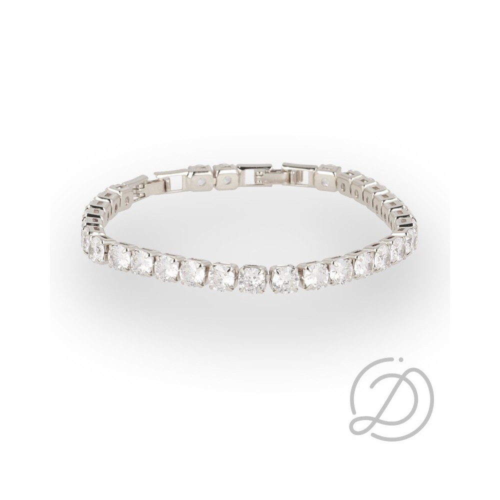 Bracciale tennis bijoux big bagnato in oro