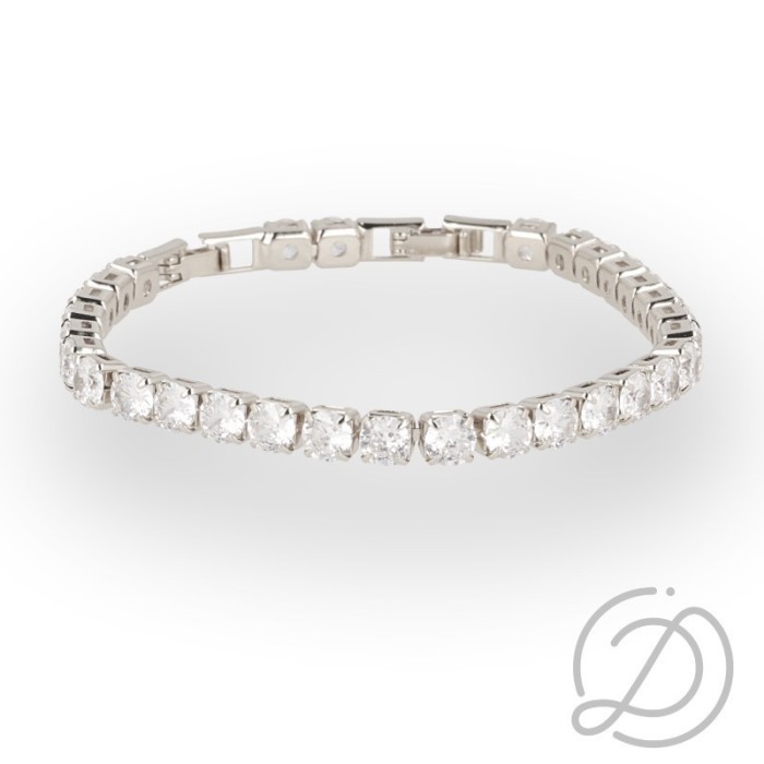 Bracciale tennis bijoux big bagnato in oro