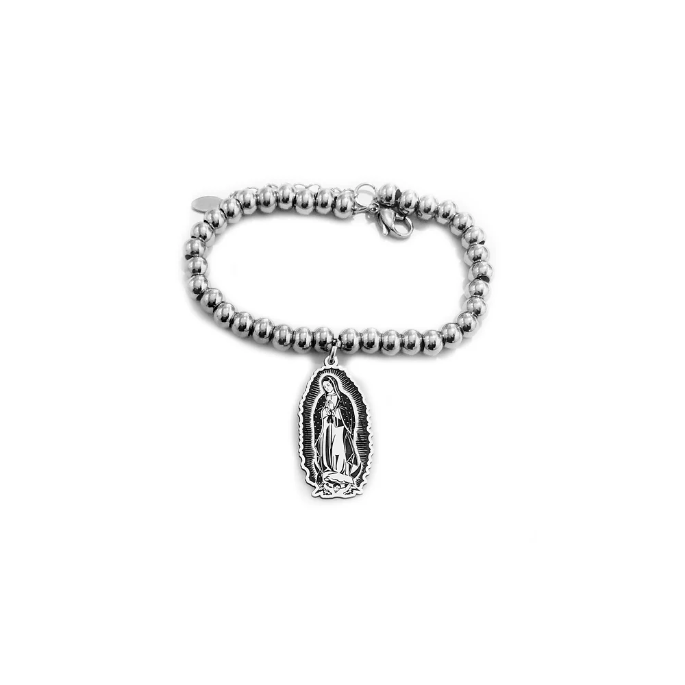 Bracciale Madonna di Guadalupe in argento 925%