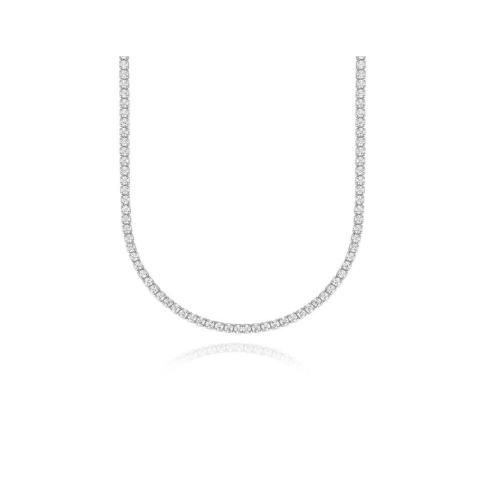 Collana Tennis donna placcato oro