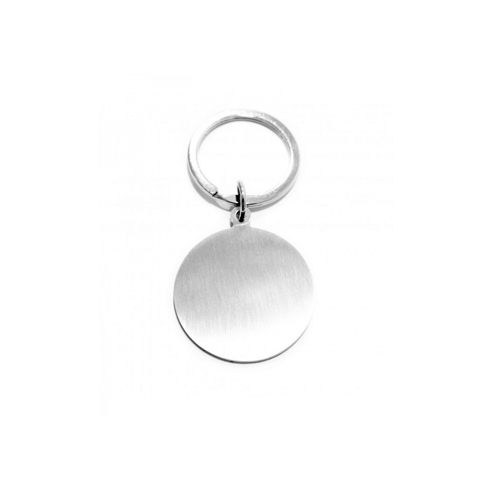 Portachiavi con moneta Personalizzabile con Incisione omaggio acciaio
