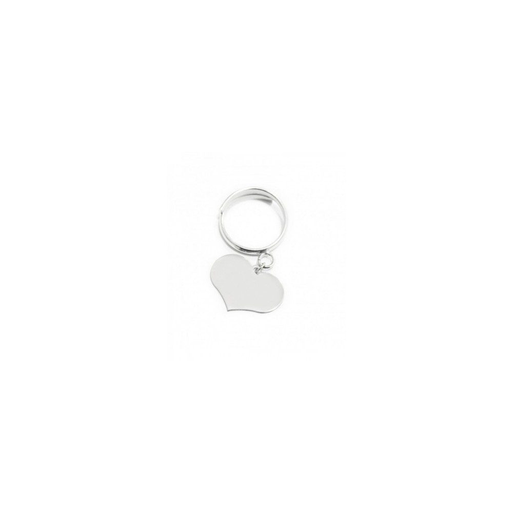 Anello cuore personalizzabile- Heart ring