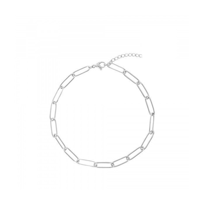 Cavigliera in acciaio catena semplice