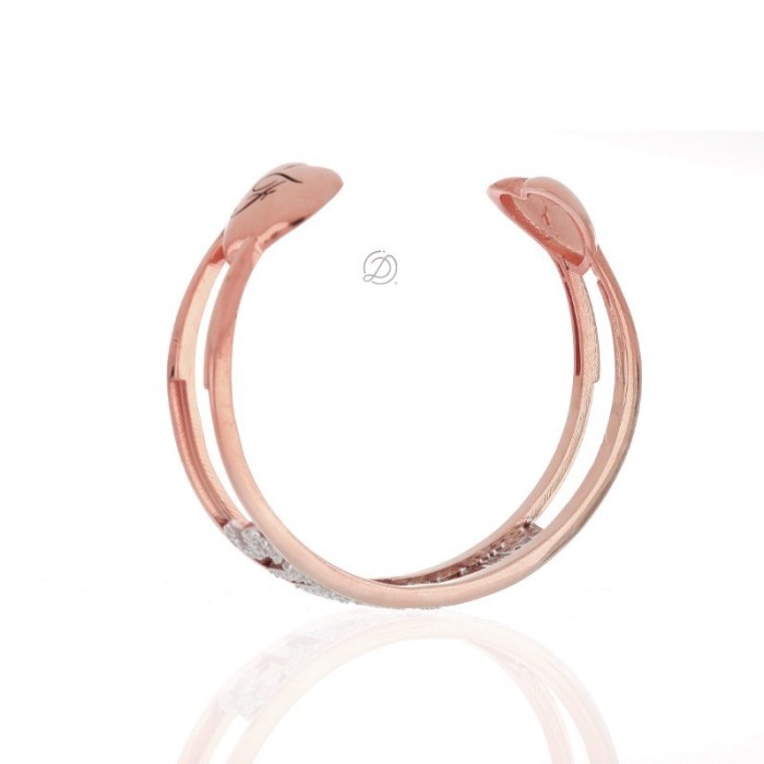 Bracciale rigido aperto in argento con nome personalizzato placcato oro