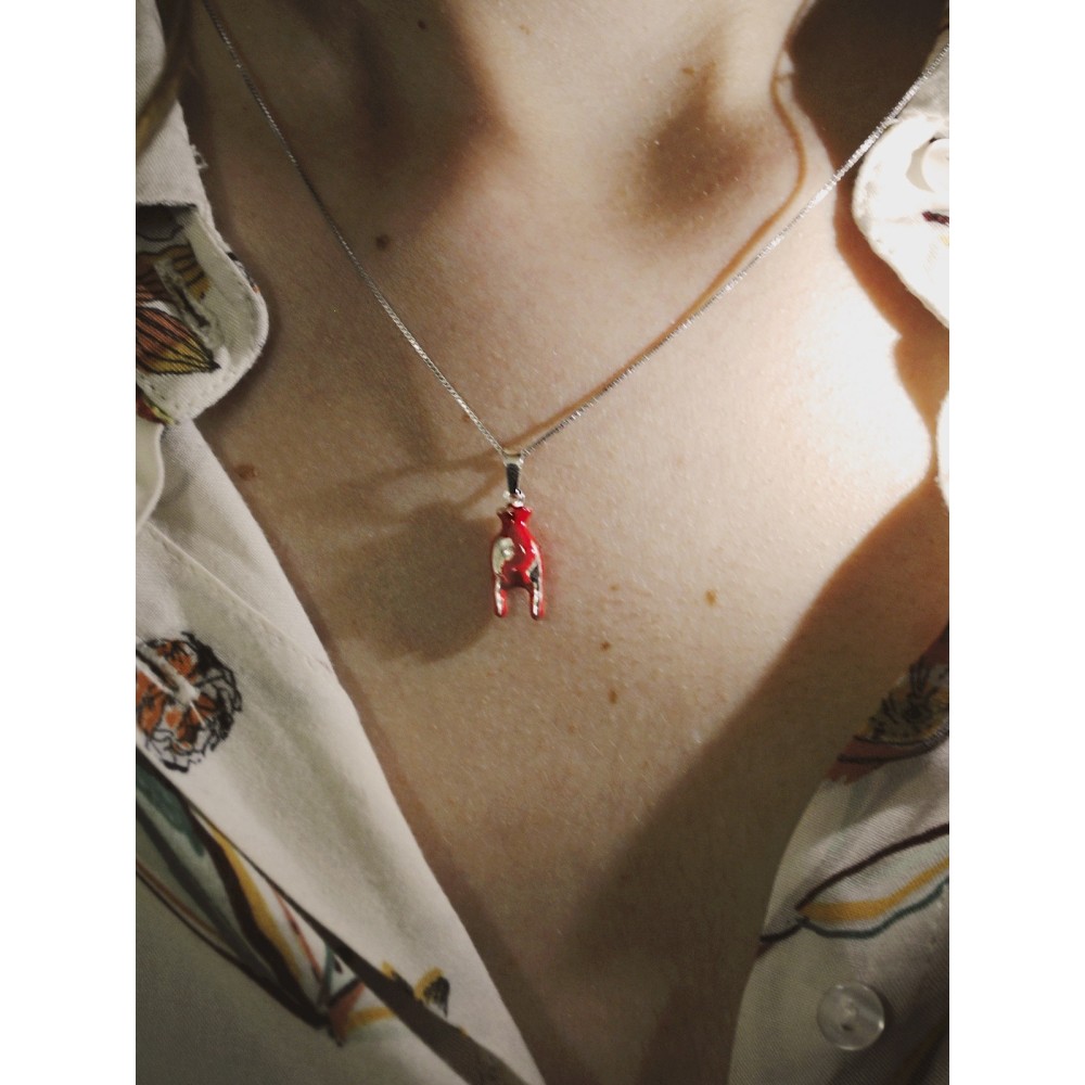 Collana Portafortuna con Ciondolo Mano con Corna | Doni Preziosi