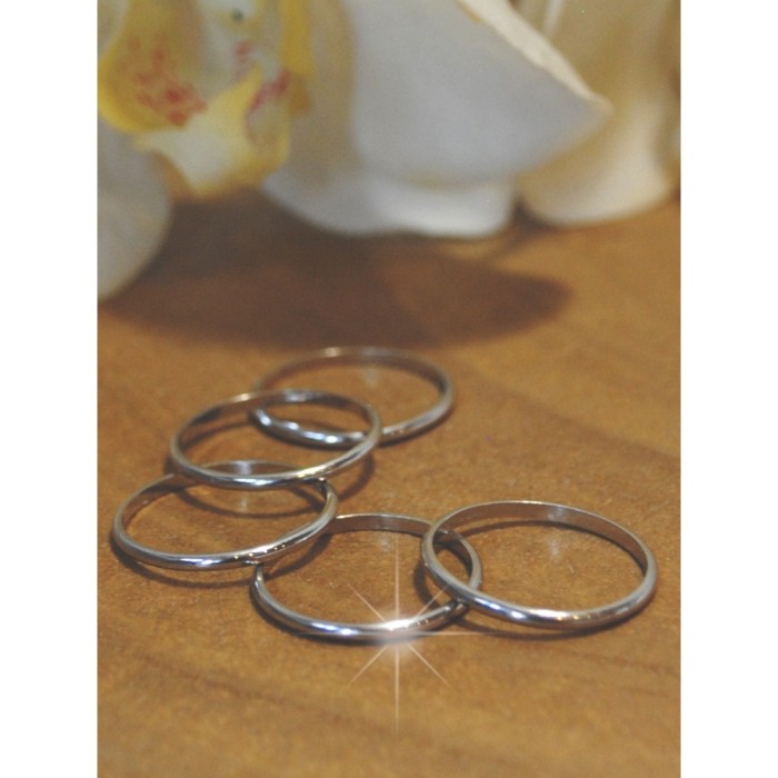 Ferma Anelli in Argento 925% Rodiato