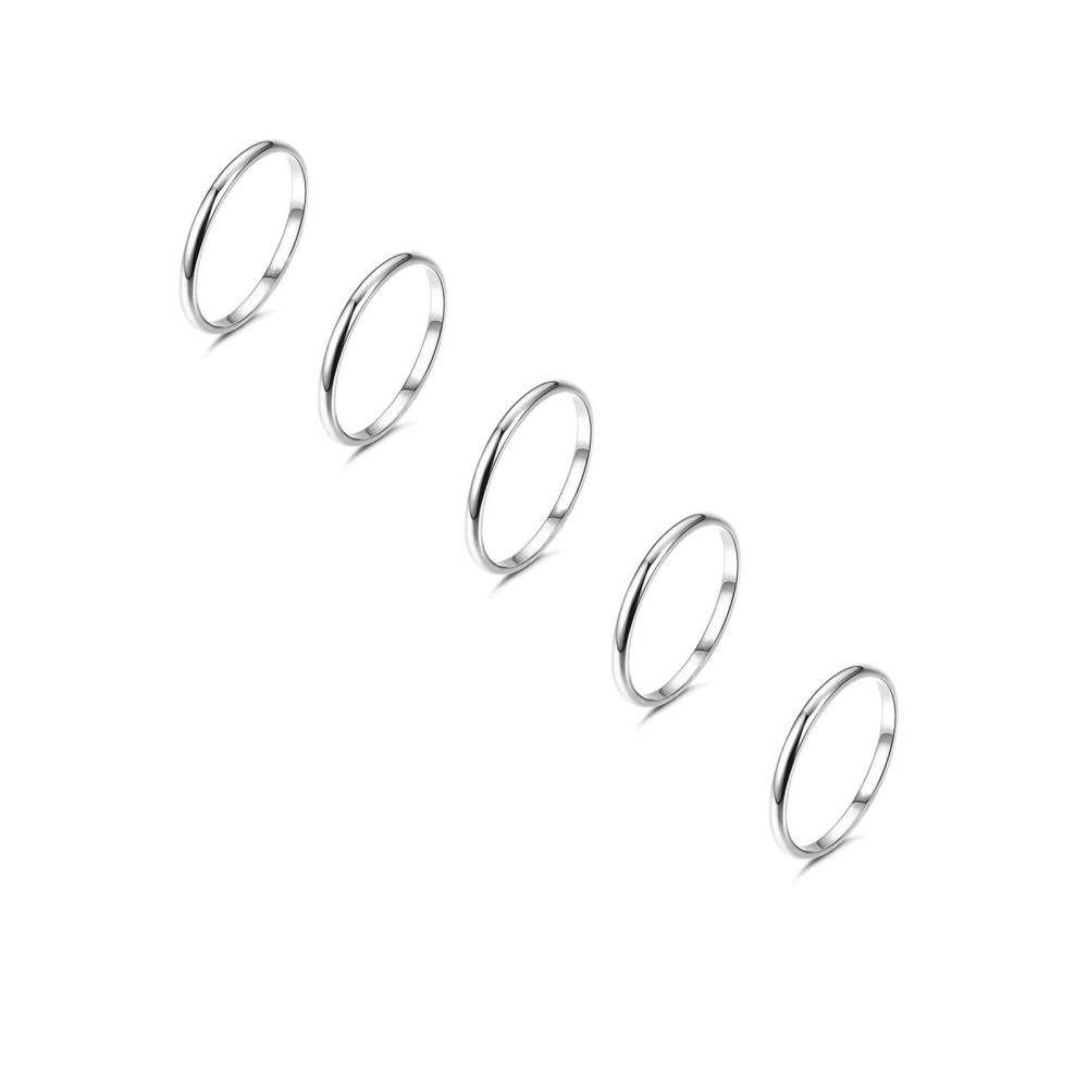 Ferma Anelli in Argento 925% Rodiato