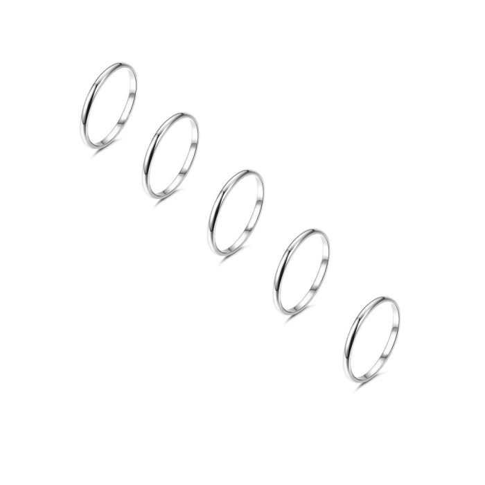 Ferma Anelli in Argento 925% Rodiato