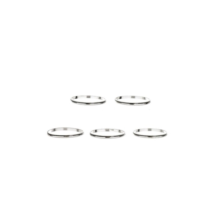 Ferma Anelli in Argento 925% Rodiato