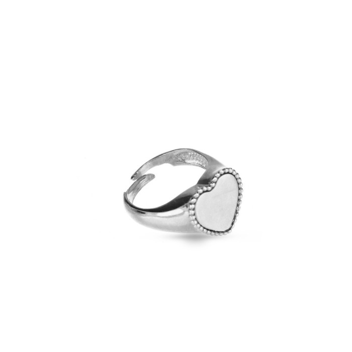 Anello Chevalier in argento da donna a cuore | Donipreziosi.com