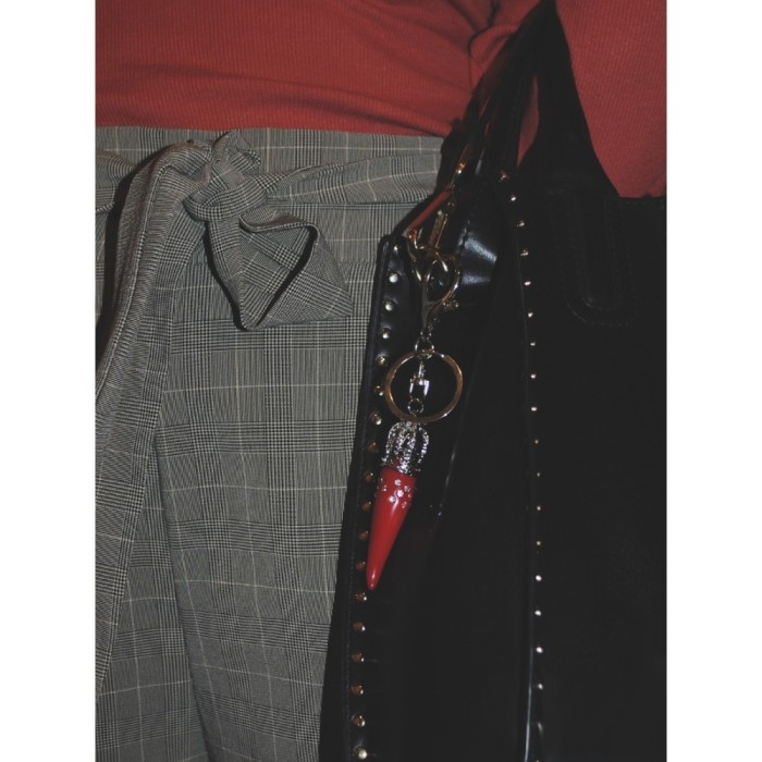 Portachiavi Cornetto Rosso Portafortuna Corno napoletano Appendiborsa