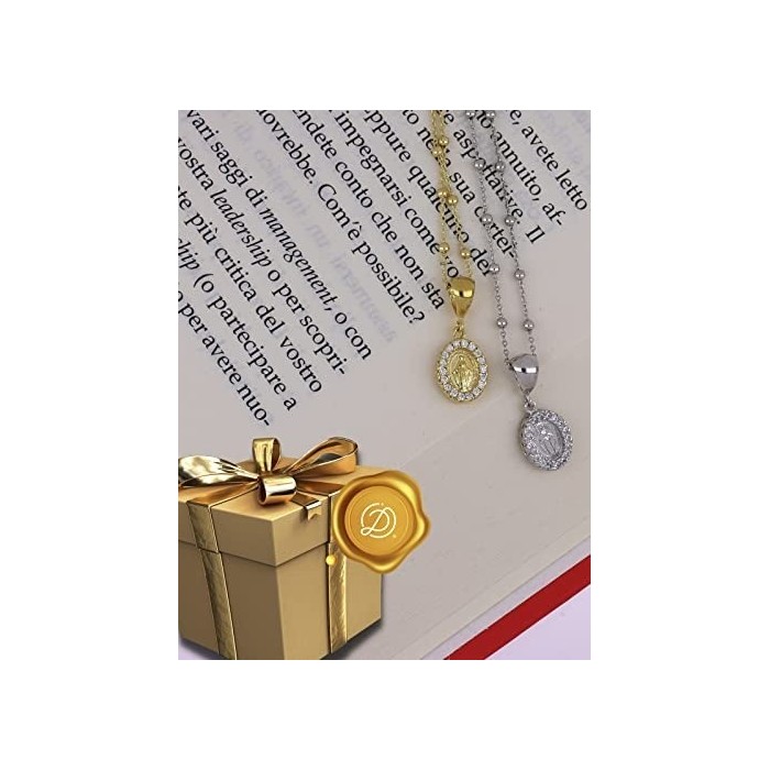 Collana con ciondolo madonnina