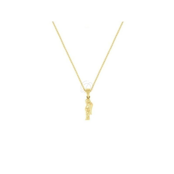 Ciondolo gobbo scaramantico in argento 925% con o senza collana a scelta