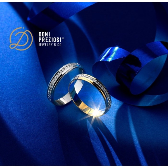 Fedine in argento lui e lei con incisioni omaggio | Doni Preziosi