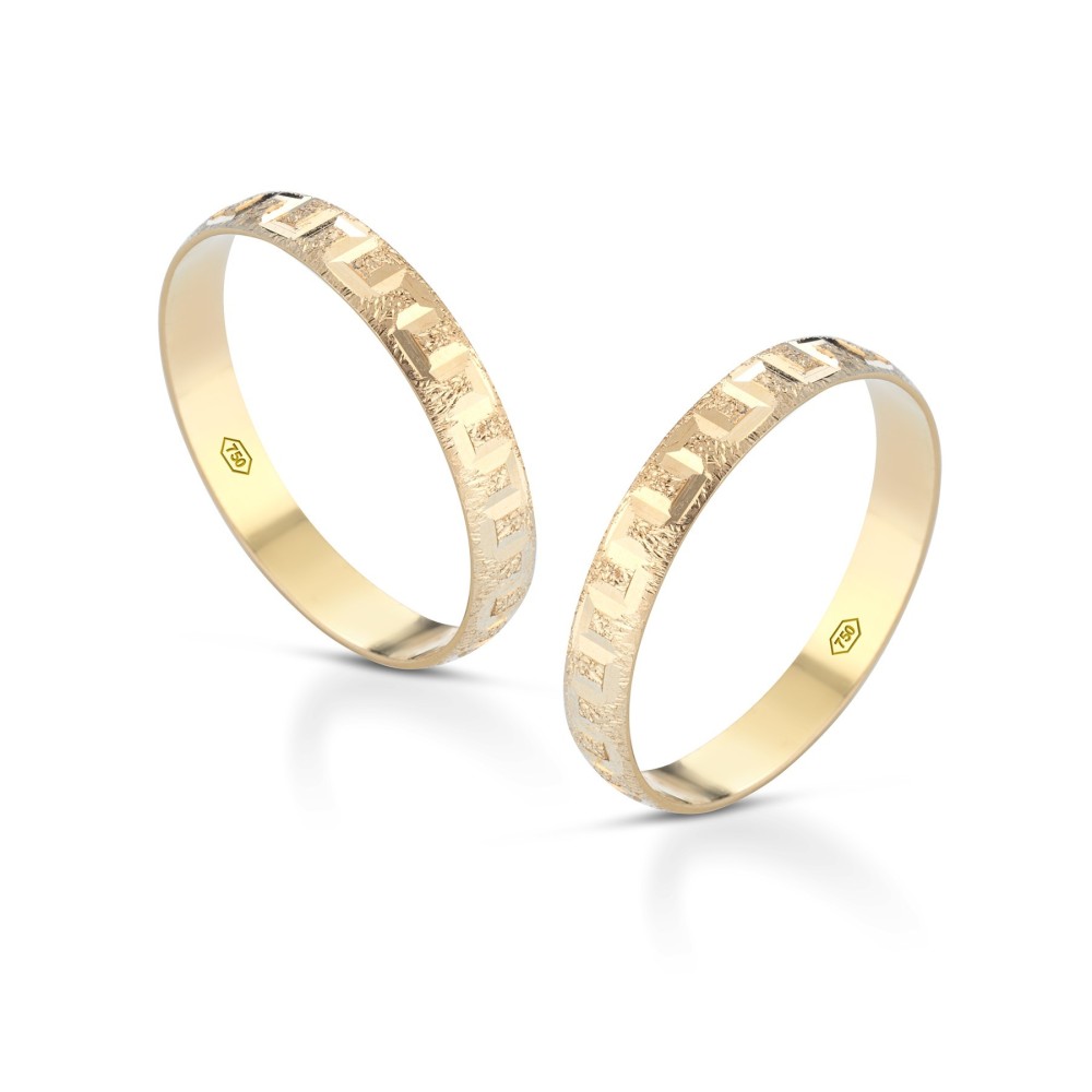 Fedine in oro 18 carati incisioni omaggio