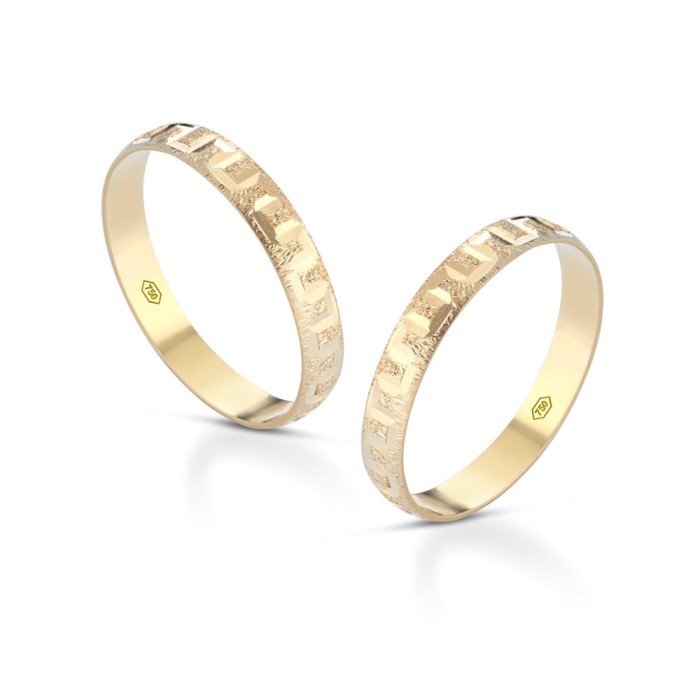 Fedine in oro 18 carati incisioni omaggio
