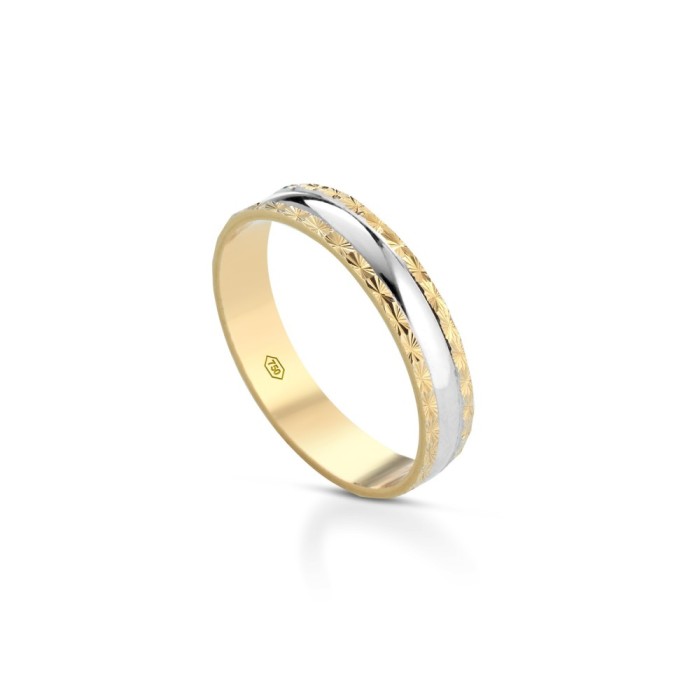 Fedine in oro giallo 18 carati incisioni omaggio