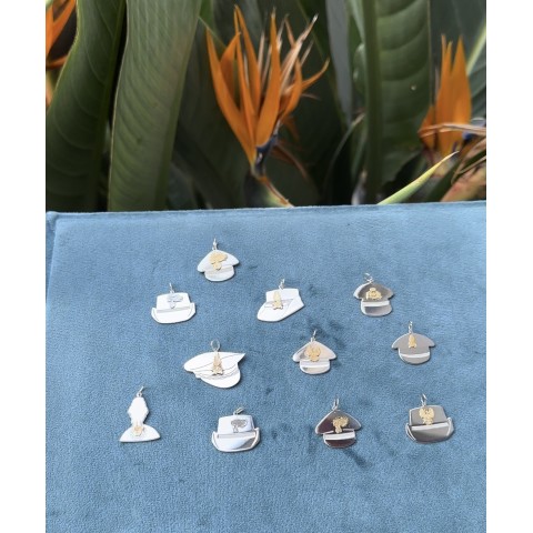 Ciondolo Personalizzabile replica cappello Forze Dell'ordine