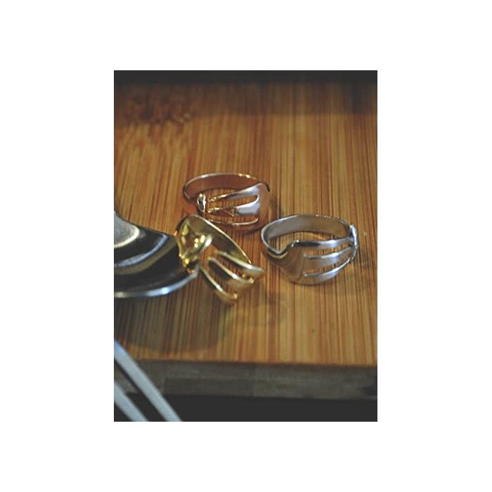 Anello Forchetta in argento 925%