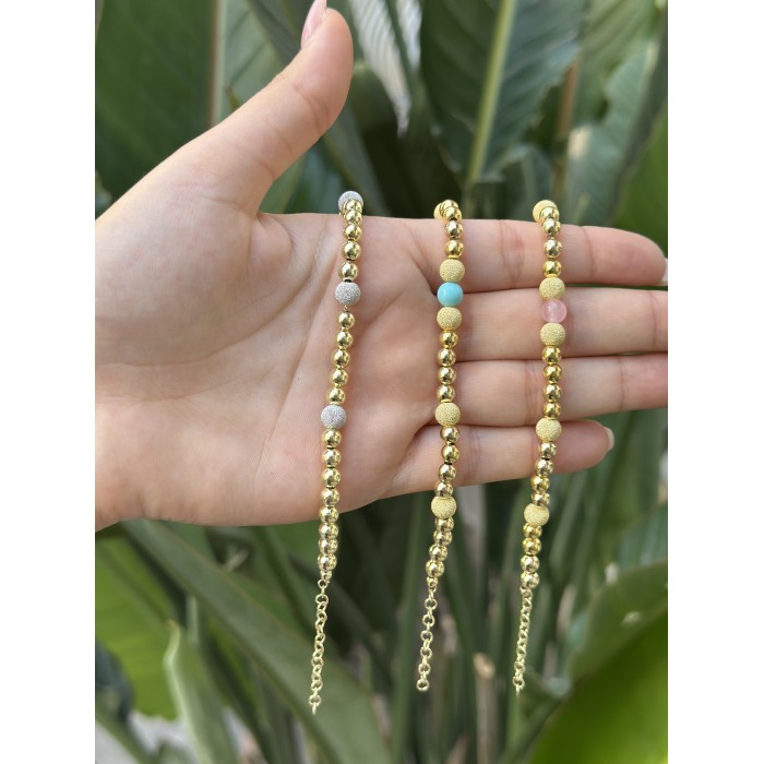 Bracciale milleluci satinato in argento 925%