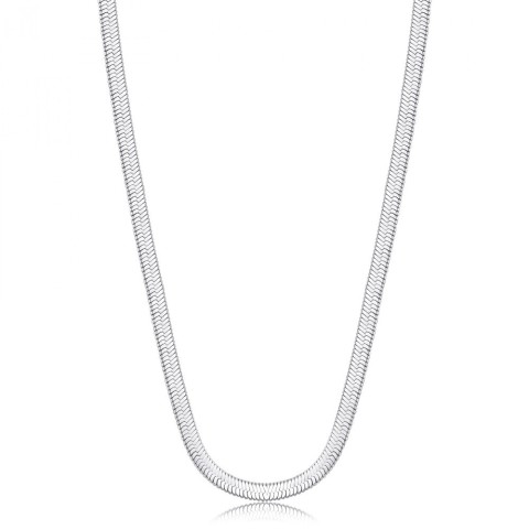 Collana Choker Snake in Acciaio Placcato Oro