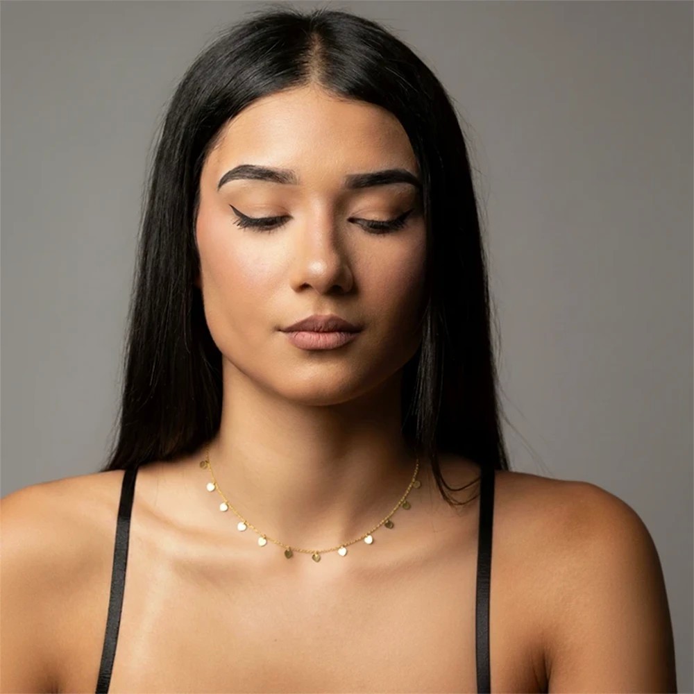 Collana Cuori In Filo