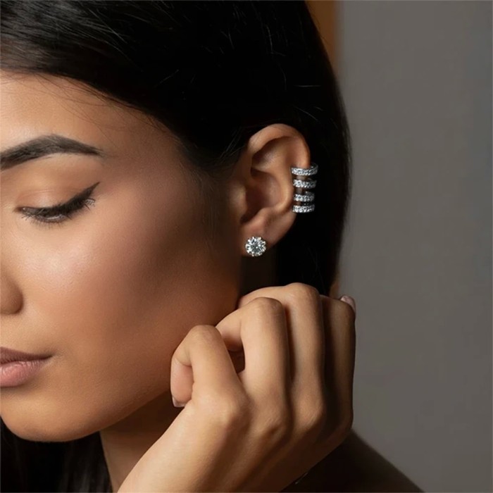 Orecchino Ear Cuff donna