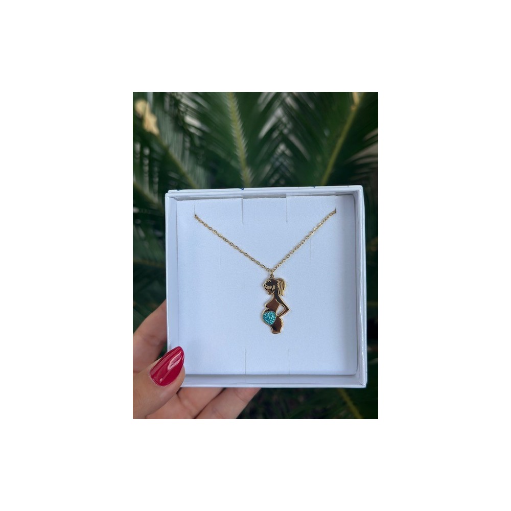 Collana cuore di mamma maschio/femmina