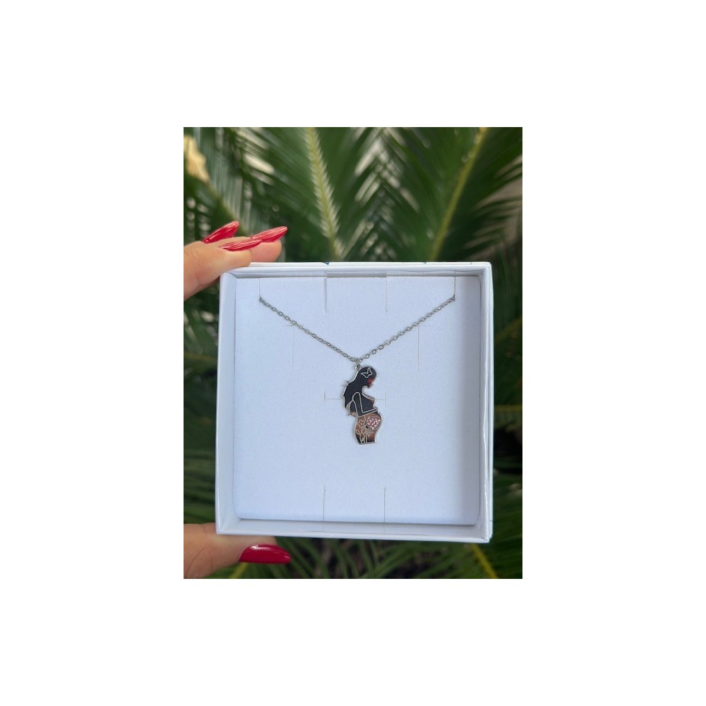 Collana cuore di mamma maschio/femmina