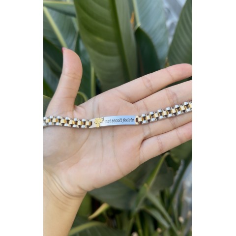 Bracciale personalizzabile con logo