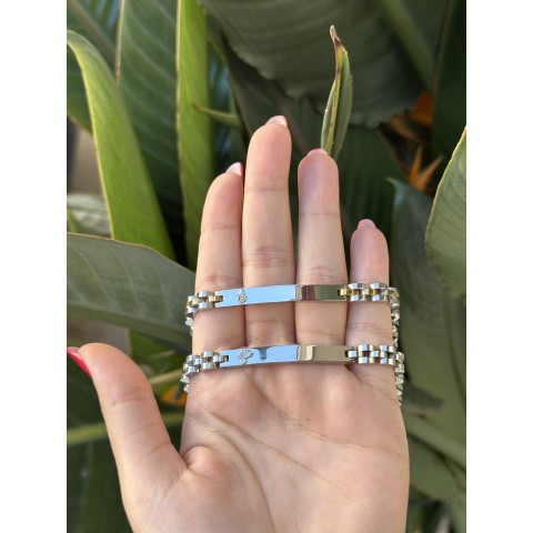 Bracciale personalizzabile con logo