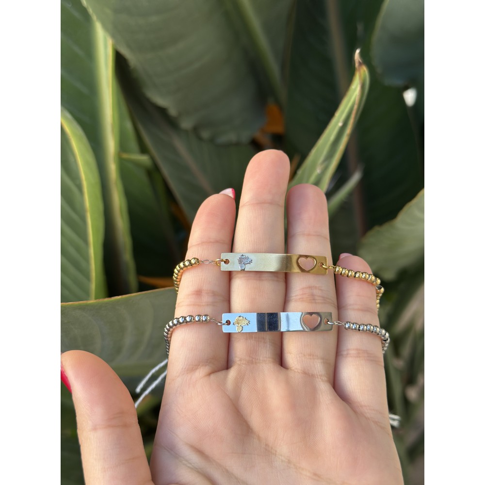 Bracciale personalizzabile con logo