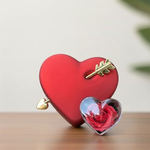 Scatola Cuore Cupido