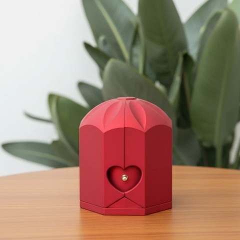 Scatola Gabbia Love Portagioielli