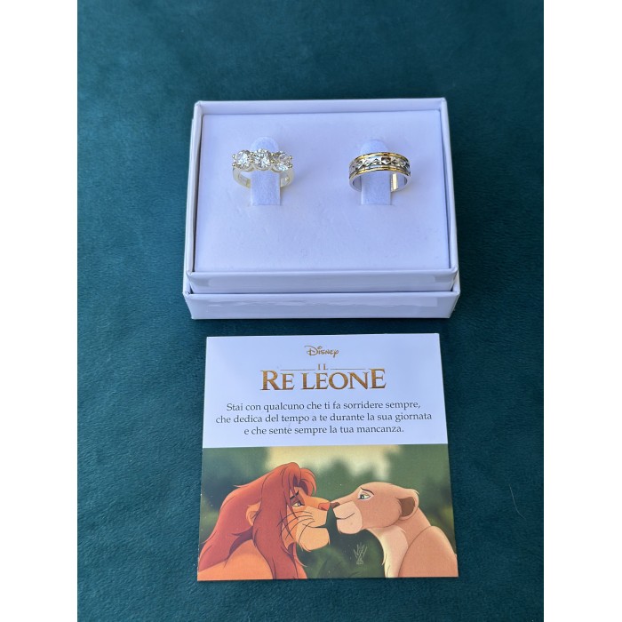Coppia Anelli Re Leone