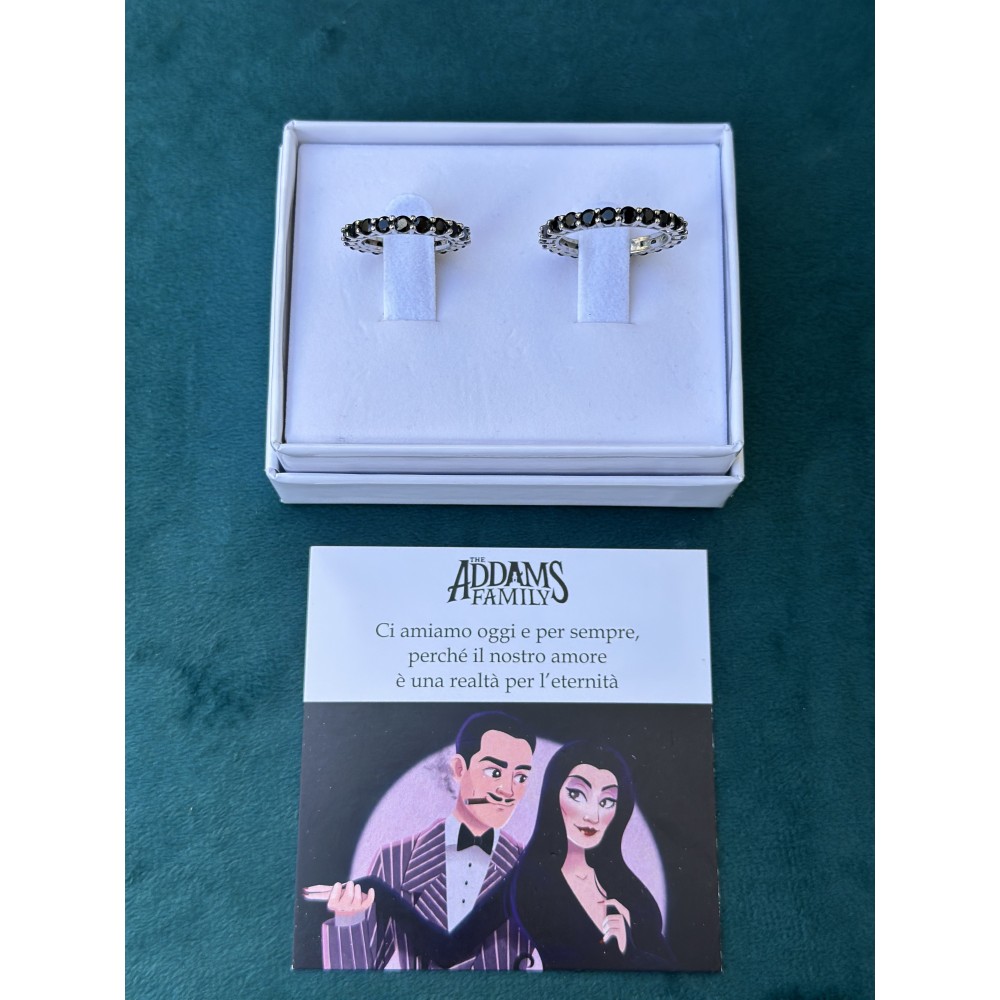 Coppia Anelli Addams Coppia Anelli Addams